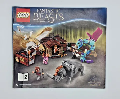 2018 LEGO 75952 Fantastic Beasts Newt’s Case Magical #2 instruction manual only