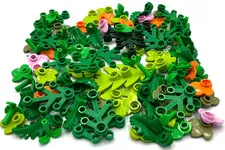 Lego New Green Tree Pieces Bushes Foliage Forest Parts