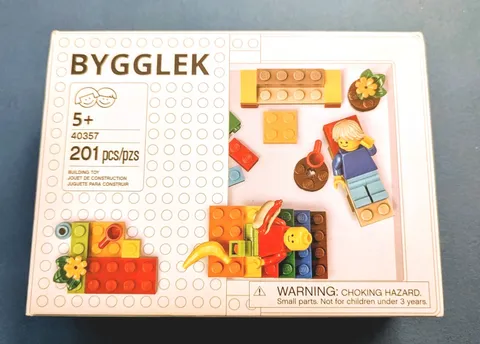 LEGO IKEA BYGGLEK #40357 201 Pieces Building Set NEW Open Box