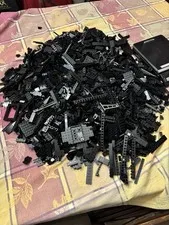 legos bulk lot bricks parts pieces Black 8lb+ Lego