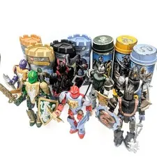 LEGO Knights Kingdom & Canisters Lot (As Is)