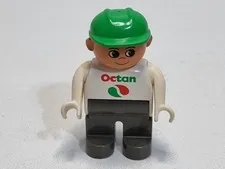 Lego Duplo 3091 Octan Gas Truck Driver Figure