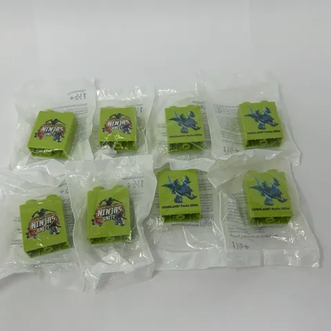 Lot of 8 Lego Ninjago Weekends Duplo Brick LEGOLAND Parks 2024 Ninjas Unite NEW
