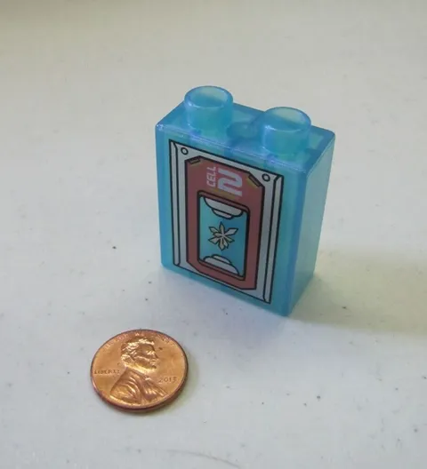 Lego Duplo POWER CELL PART ROCKET BUZZ LIGHTYEAR IRIDESCENT Specialty Printed