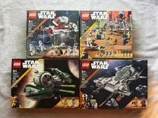 LEGO STAR WARS 4 SET LOT (NIB)