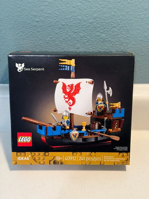 LEGO Ideas 40912 Sea Serpent GWP — New, Factory Sealed, Unopened