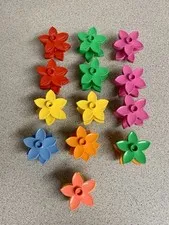 Lego Duplo Bricks Flowers Lot of 26 Assorted Colors
