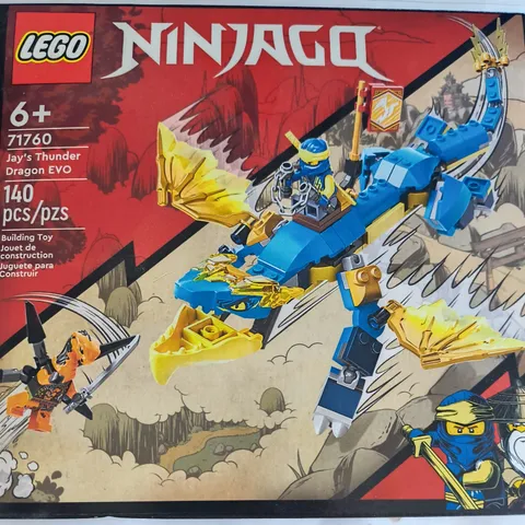 LEGO 71760 Ninjago Thunder Dragon EVO Set Toy Jay Minifigure Included New In Box
