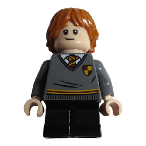 LEGO Harry Potter Ron Weasley Minifigure hp185 Gryffindor Sweater