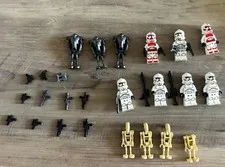LEGO Star Wars 75372 Battle Pack Bulk Minifigure & Accessories Lot (2x)