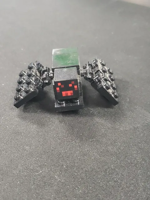 Lego Minecraft Spider Minifig Minifigure Cave Mine Set 21113 Black NEW