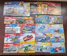 Large Lot of Lego Building Manuals Juniors Creator