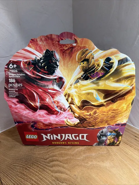 (New) LEGO NINJAGO: Dragon Spinjitzu Battle Pack (71826)