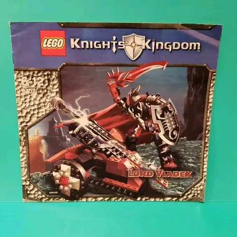 Lego Instruction Manual ONLY Set 8702 Castle Knights Kingdom II Lord Vladek