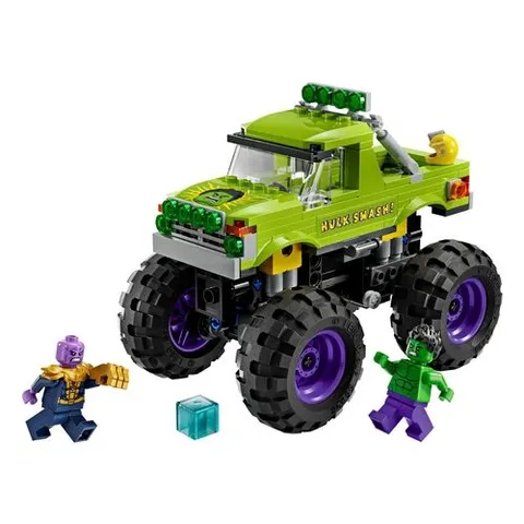Hulk Truck Against Thanos LEGO MARVEL SUPER HEROES