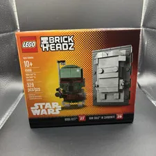 LEGO Star Wars BRICKHEADZ 41498 Boba Fett & Han Solo Carbonite 329pcs 10+ NYCC