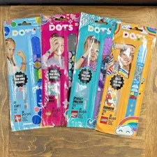 LEGO DOTS Bracelet Lot x4 Sealed New 41911 41903 41902 41900