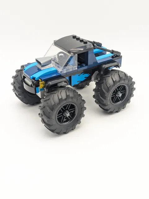 LEGO City #60402 - Blue Monster Truck - Complete, No Box/Manual