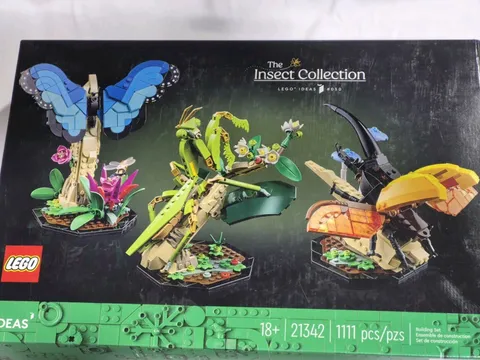 LEGO Ideas The Insect Collection 21342 1111 Pcs Ages 18+ NEW Sealed