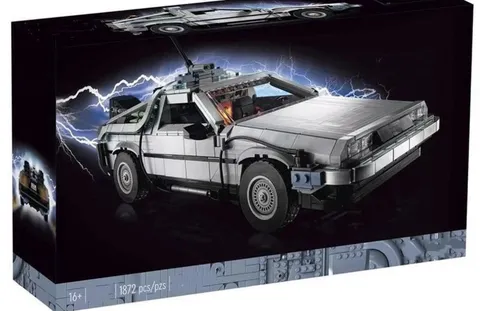 10300 Back to the Future Time Machine DeLorean Icons NEW SEALED RETIRING🔥