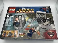 2013 LEGO DC Comic 76009 Superman Black Zero Escape Lois Lane Zod Minifig SEALED