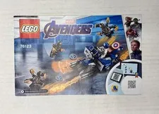 LEGO Marvel Avengers 76123 Instructions Manual only no bricks