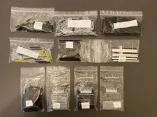 LEGO AXLES LOT OF 800 Pc LENGTH TECHNIC AXLES 2L-12L BULK PARTS