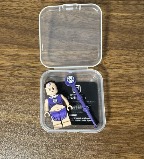 LEGO DC Comics Indigo-1 Purple Lantern Flesh Custom Minifigure By Attic Brick