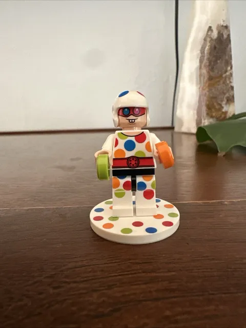 LEGO Polka-Dot Man Minifigure sh0397 AUTHENTIC Batman Movie Collectible