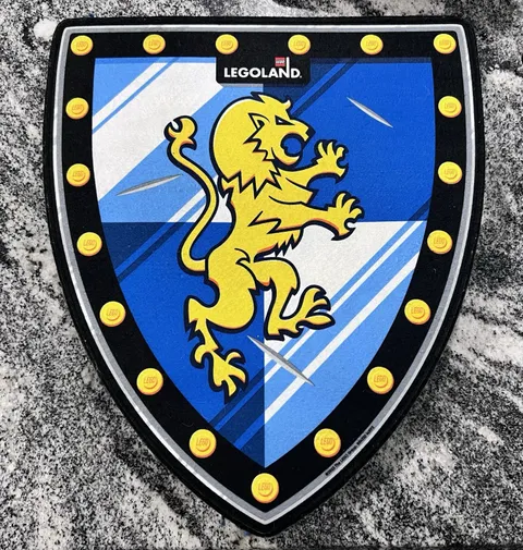 Legoland Exclusive- Lion Clan Foam Shield - Theme Park Merchandise LEGO