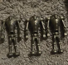 LEGO Star Wars Super Battle Droid Minifigure Lot of 3 Plastic Figures