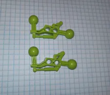 2 Lime Green Lego 32173 Star Wars Mindstorms Bionicle  leg arm Technic ball jnts