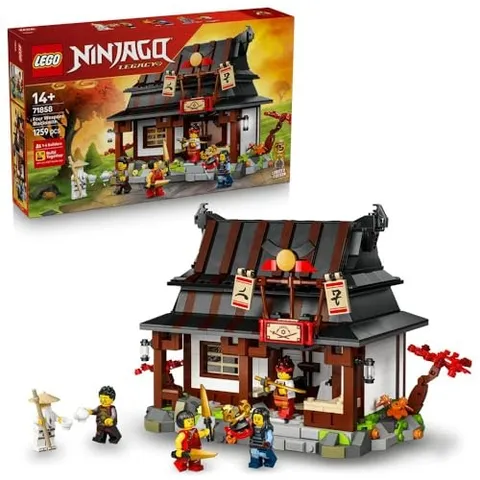 LEGO NINJAGO 71858 Blacksmith Shop 15th Age 13+ Collectors Item Y868495