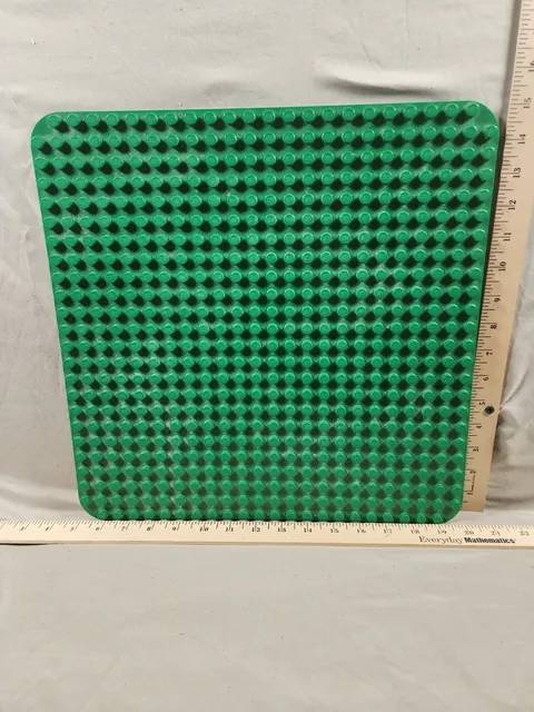 Lego Blocks Toy Base Building Plate Green
