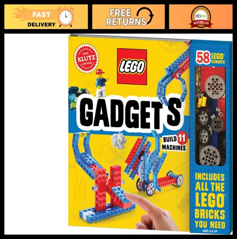 STEM Activity Kit - LEGO Gadgets Building Set for Kids, 10.25" x 10" x 0.75