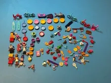 LEGO Mini-Dolls/Mini-Figures Assorted Accessories Lot, Random Parts. L2-14