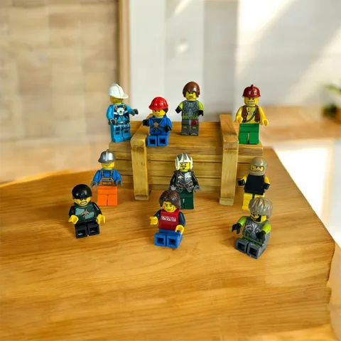 Lego Super Heroes Minifigures Lot Of 10 Figures DC MARVEL Batman Spider-Man More