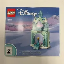 Lego Disney 43194 - Instruction Manual Only