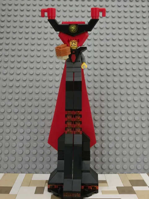 LEGO Lord Business Minifigure w/ Hair - 70809 "The LEGO Movie" Evil Lair 