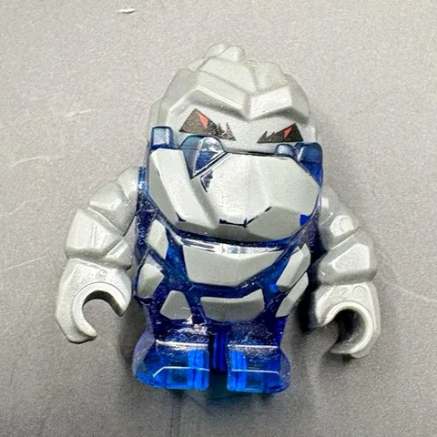 LEGO Rock Monster - Glaciator (Trans-Dark Blue) POWER MINERS MINIFIGURE PM004