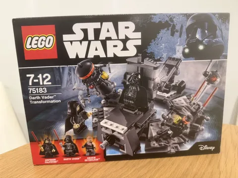 Lego 75183 Star Wars- Darth Vader™ Transformation (sealed)