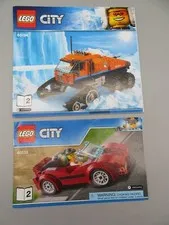 LEGO 2 Manuals Lego City 60194 Arctic Scout Truck & 60138 High Speed Chase