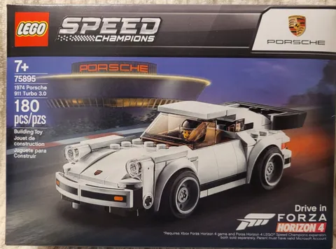 NIB - LEGO lot 75895 + 76895 1974 Porsche 911 Turbo 3.0 Ferrari F8 Tributo