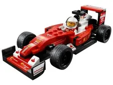 LEGO Speed Champions: Scuderia Ferrari SF16-H (75879) Built, With Pit Wall