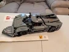 LEGO TECHNIC: Koenigsegg Jesko Absolut Gray Hypercar (42173)