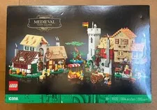 LEGO Icons: Medieval Town Square (10332) NEW IN SEALED BOX!  SOLD OUT, RETIRED!