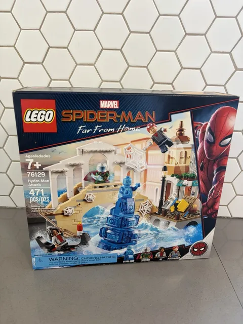 LEGO Marvel: Hydro-Man Attack (76129) New Sealed In Box
