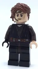 LEGO - Anakin Skywalker (Black Legs, Headset) - Star Wars Minifigure Clone Wars
