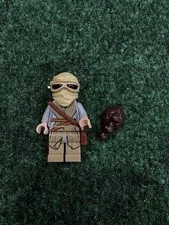 LEGO Rey Dark Tan Tied Robe Minifigure Star Wars 75105 75192 75099 sw0677 c8