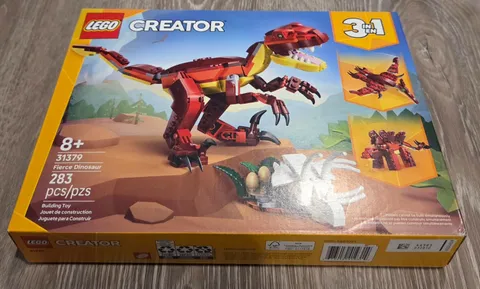 Creator 3 in 1 Fierce Dinosaur Building Kids Toy (31379) - NEW FACTORY SEALED